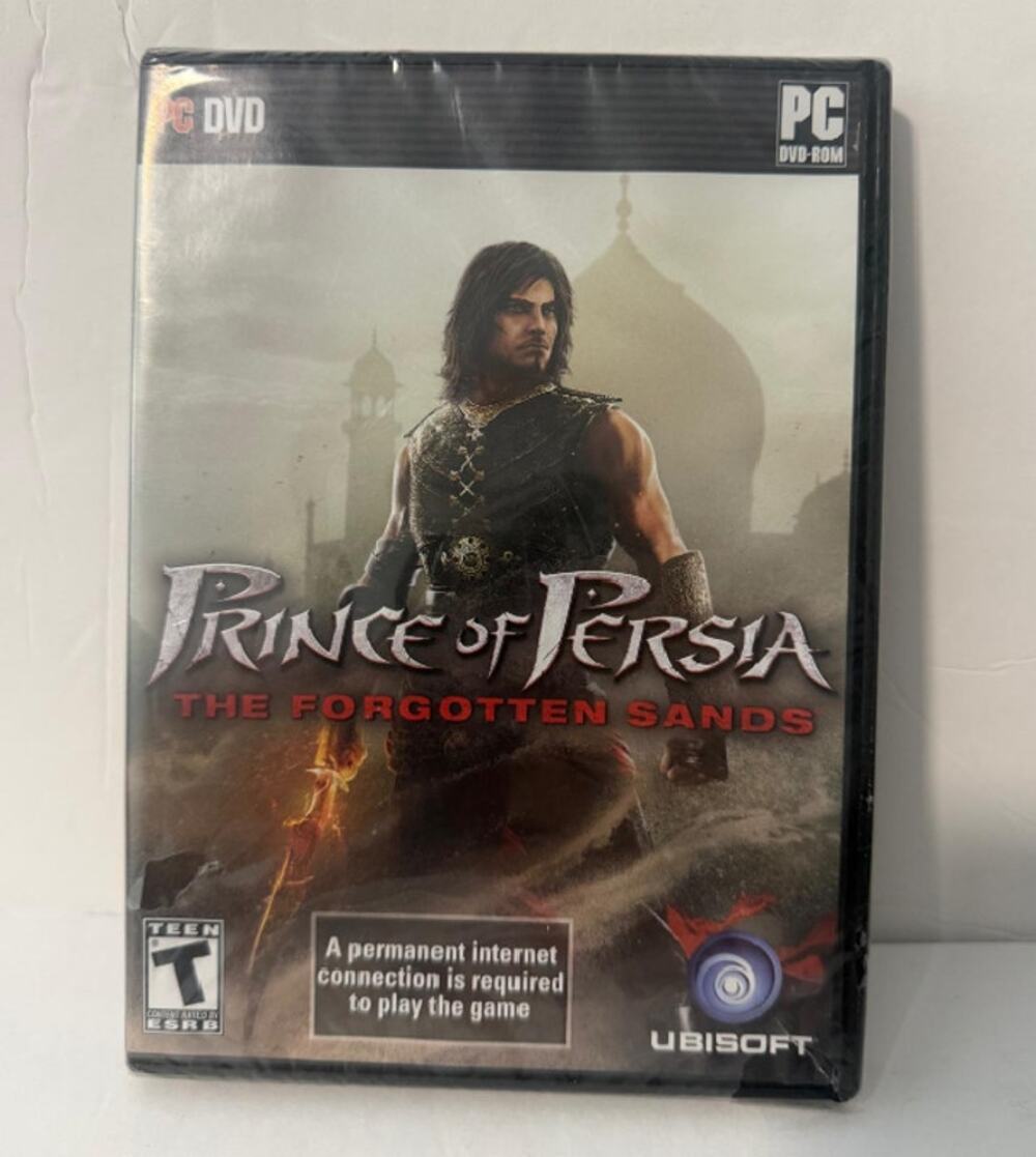 Prince of Persia The Forgotten Sands PC DVD-ROM Brand New Sealed Ubisoft 2010